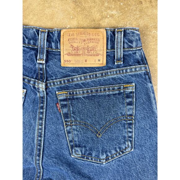 Vintage‎ Levi’s 550 Women’s Relaxed Fit Tapered Leg Jeans Size 7 Med USA 1998 - Picture 3 of 12